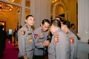 Jakarta- newsintelijen com .Kepala Kepolisian Daerah (Kapolda) Sumatera Selatan (Sumsel) , Irjen Pol Andi Rian R Djajadi SIK, MH turut serta dalam Rapat Pimpinan (Rapim) TNI-Polri Tahun 2025.