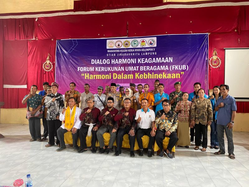 Kapolsek Makarti Jaya Hadiri Dialog Harmoni Lintas Kegamaan Dengan FKUB