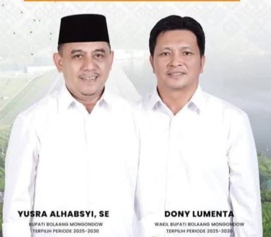 KEPUTUSAN MK MELIGITIMASI YUSRA ALHABSY – DONY LUMENTA BUPATI DAN WAKIL BUPATI BOLAANG MONGONDOW PERIODE 2025-2030