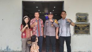 Kapolsek Barteng pimpin minggu kasih,sampaikan pesan pesan kamtibmas