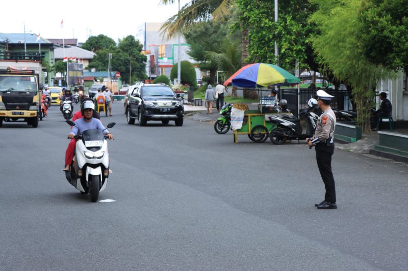 Polda Malut Jamin Kelancaran Lalu Lintas di Kota Ternate Selama Ramadhan