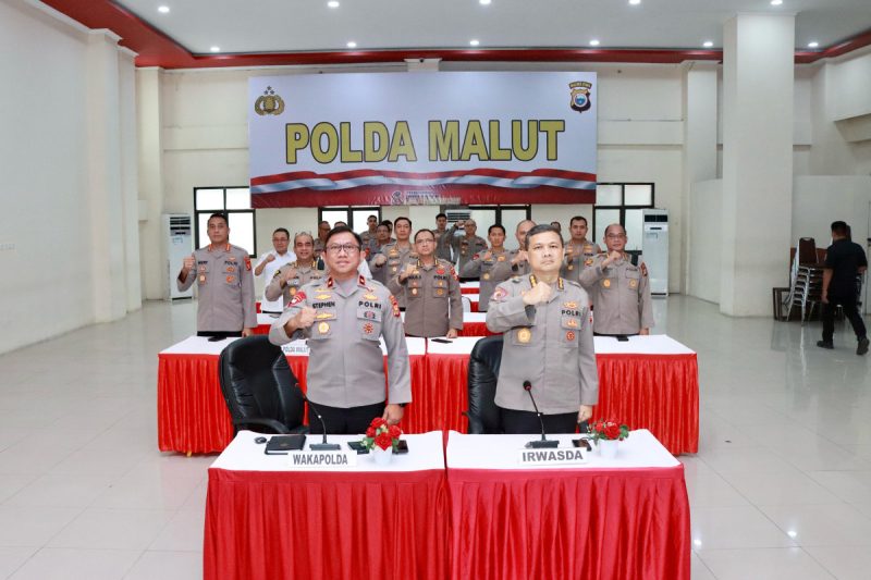 Rakor Lintas Sektoral Persiapan Ops Ketupat dan Pengamanan Idul Fitri di Maluku Utara