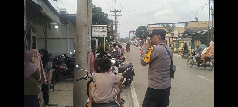 Polsek barteng rutin gelar patroli ngabuburit dalam rangka menjaga Harkamtibmas di bulan Ramadhan