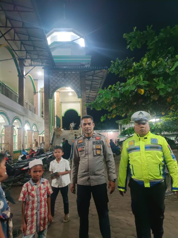 Polsek barumun laksanakan Patroli subuh mengantisipasi gangguan kamtibmas