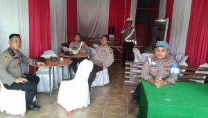 Personil Pos Pam I polsek barteng tugas KRYD Pra Ops ketupat toba 2025