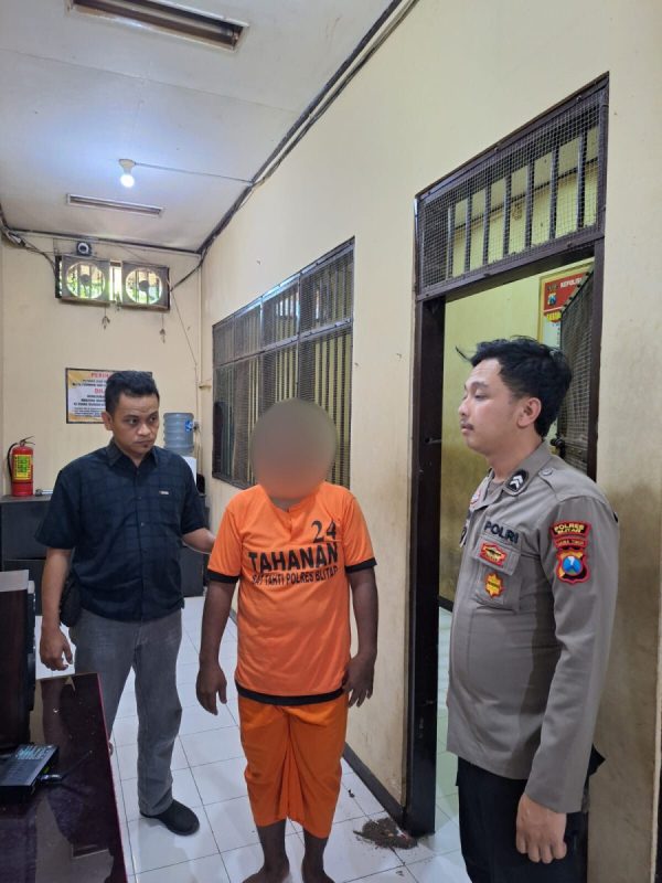 Keberhasilan : Sat Reskrim Polres Blitar Berhasil Amankan Terduga Pelaku Pembacokan di Wonotirto Kurang dari 2 x 24 Jam