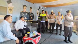 Menkopolkam Jenderal (Purn) Prof. Dr. Budi Gunawan, S.H., M.Si., Ph.D. Kunjungi Pos Pam Selorejo Blitar