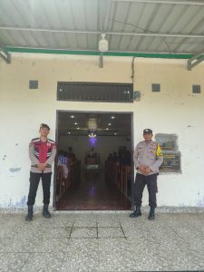 Pos Pam I barteng laksanakan pengamanan ibadah gereja
