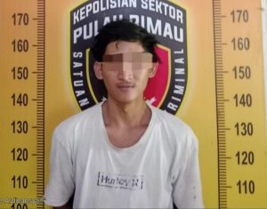 Reskrim Polsek Pulau Rimau Ringkus Pelaku Pencurian Gardan Mobil Truk dan 2 Buah As Payung
