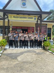 Jelang sertijab kapolsek barteng,Tim verifikasi polres palas pastikan tugas kepolisian dan barang inventaris