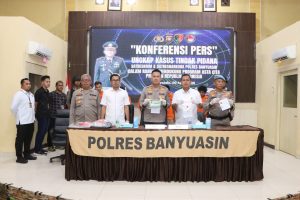 Kapolres Pimpin Konferensi Pers, ada 3 kasus besar salah satunya Pencabulan Anak Dibawah Umur ” *Korban Jangan Takut Lapor* “