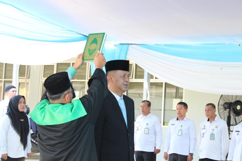Pelantikan dan Pengambilan Sumpah Jabatan Manajerial serta Serah Terima Jabatan Kepala Lapas Kelas IIA Curup