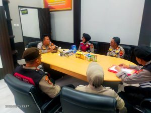 Dit Samapta Polda Sumsel Lakukan Supervisi di Mapolres Banyuasin