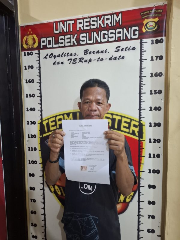 Polsek Sungsang Tangkap Pelaku Pungli Parkir Liar di Indomaret Marga Sungsang