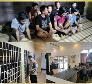 Pastikan Kesehatan Tahanan dan Keamanan Personel Piket, Polsek Indralaya Lakukan Kontrol Rutin