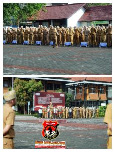 Bupati Pimpin Apel Gabungan, Tegaskan Komitmen Wujudkan “Garut Hebat