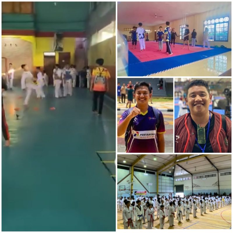 DOJANG YAME TAEKWONDO DURI DAN DELTA CLUB, KONSISTEN MELAKUKAN LATIHAN RUTIN