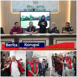 PENETAPAN 3 (TIGA) ORANG TERSANGKA PERKARA DUGAAN TINDAK PIDANA KORUPSI PENJUALAN ASET YAYASAN BATANGHARI SEMBILAN DI JALAN MAYOR RUSLAN PALEMBANG