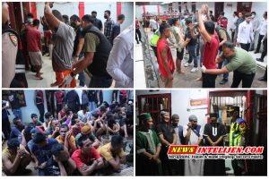 HARI PERTAMA OPERASI PEKAT MUSI 2025, POLRES OGAN ILIR BERSAMA LAPAS KELAS IIA TANJUNG RAJA GELAR RAZIA KAMAR SEL NARAPIDANA