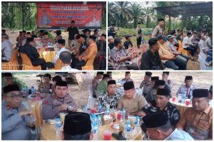 KAPOLRES LABUHAN BATU DAN PEMERINTAHAN KECAMATAN AEK KUO BESERTA BEBERAPA TOKOH AGAMA DAN MASYARAKAT MELAKUKAN BUKA BERSAMA