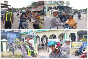 KASAT LANTAS MUARA ENIM GAUNGKAN HOTLINE 110 UNTUK WUJUDKAN MUDIK AMAN,  KELUARGA NYAMAN