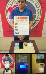 Sat Narkoba Polres padang lawas ciduk pengedar Narkoba jenis Sabu