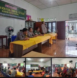 Sat Binmas dan Bhabinkamtibmas polres palas Binluh Kamtibmas dan Narkoba