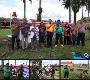 Polres palas sembelih hewan sapi dalam rangka menyambut bulan suci Ramadhan 1446H/2025M