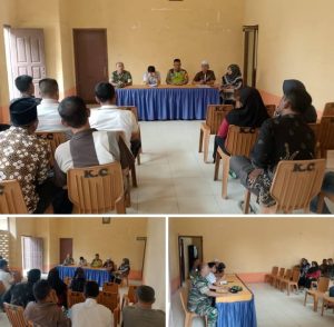 Kapolsek barumun tengah hadiri rapat pelaksanaan takbiran menjelang hari raya idul fitri 1446H/2025M