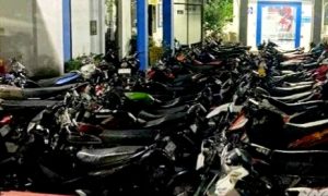 Razia Balap Liar di Blitar Kota : Polisi Tangkap Remaja dan Sita Puluhan Motor